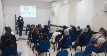 Colaboradores do Complexo Estadual de Saúde da Penha participam de Treinamento de Norma Regulamentadora NR-32