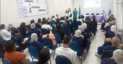 Violência contra a mulher é tema de palestra no Complexo Estadual de Saúde da Penha