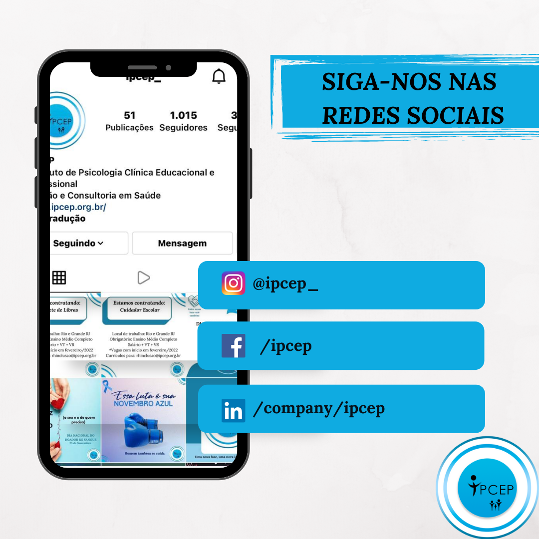 IPCEP nas redes sociais