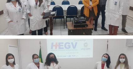 Equipe da Clínica Médica e do Serviço de Fonoaudiologia fazem apresentação no “Boa tarde, Diretor!”