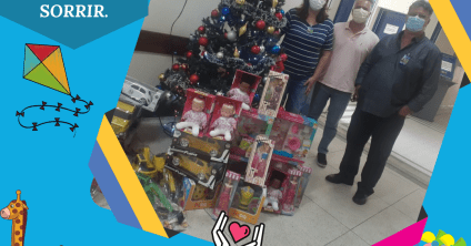 Mercadão de Madureira faz doação de brinquedos para o HEGV