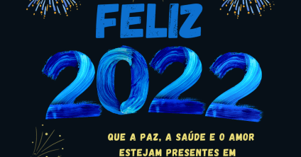 Tempo de Esperança. Feliz 2022!