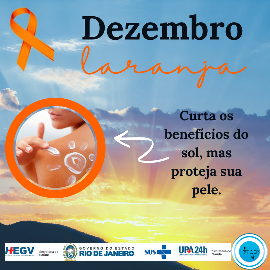 Câncer de pele é tema da Campanha Dezembro Laranja