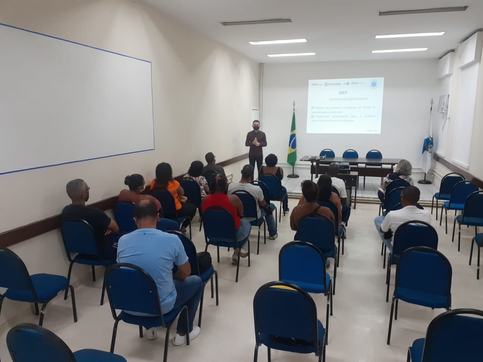 IPCEP realiza acolhimento institucional de novos profissionais no Complexo Estadual de Saúde da Penha