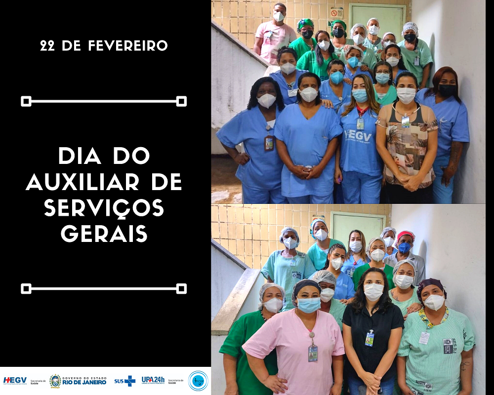 Dia do Profissional de Serviços Gerais é celebrado no Complexo Estadual de Saúde da Penha