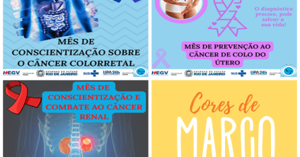 As cores de março na prevenção de doenças