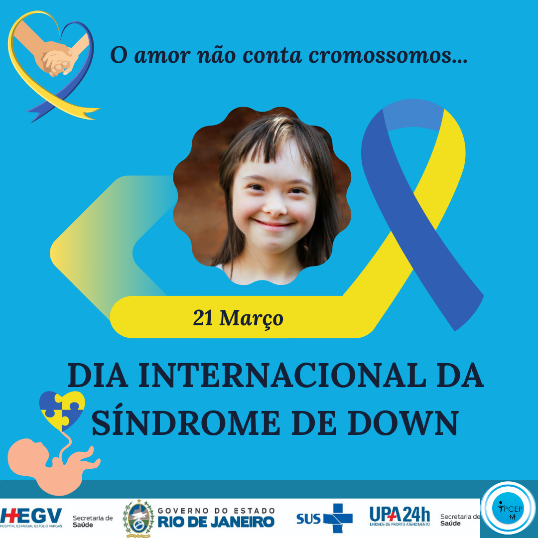 Inclusão é o tema do Dia Internacional da Síndrome de Down