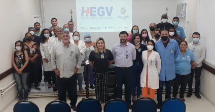 Integrantes da CIPA – gestão 2022/2023 do Hospital Estadual Getúlio Vargas tomam posse