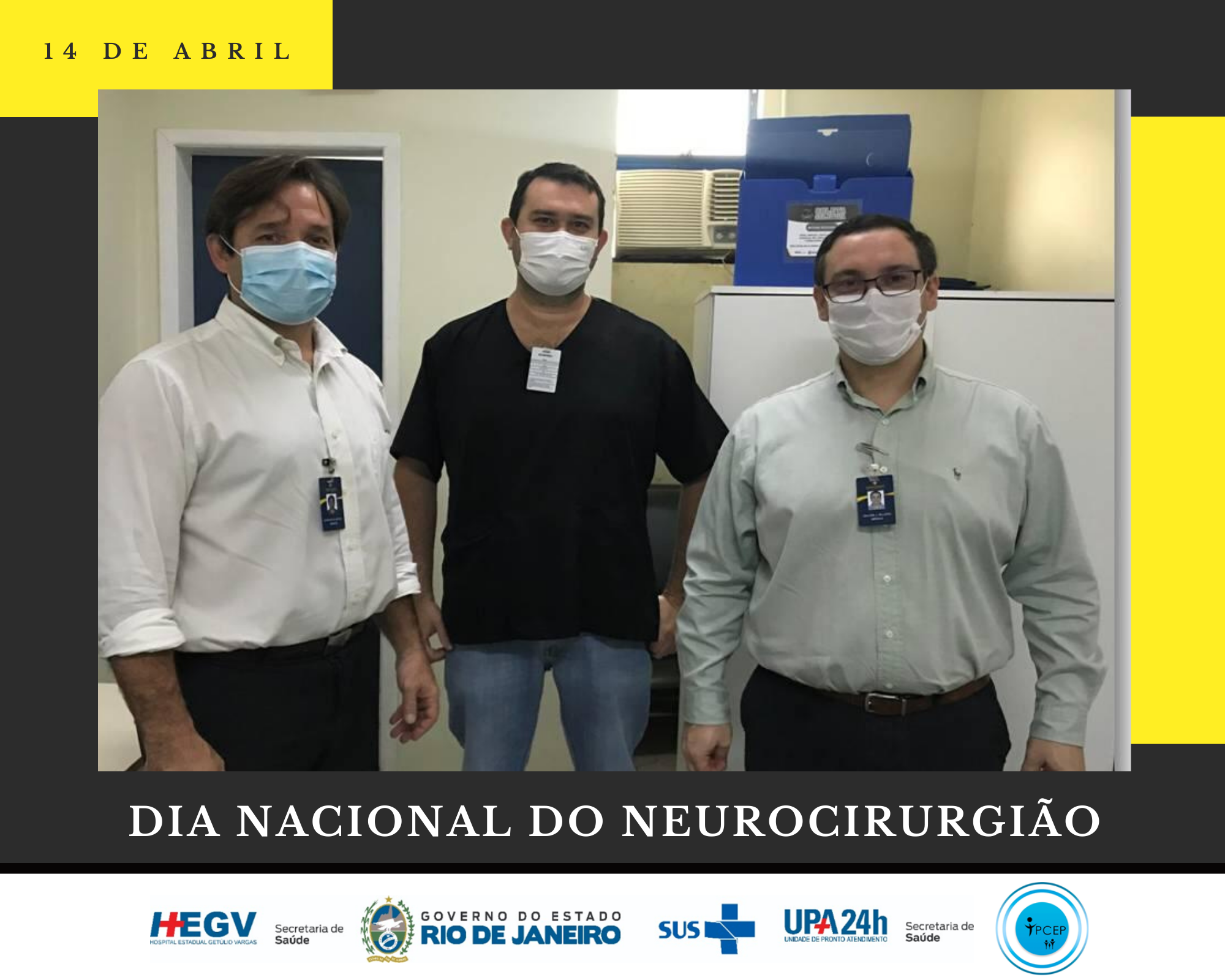 14 de abril – Dia Nacional do Neurocirurgião