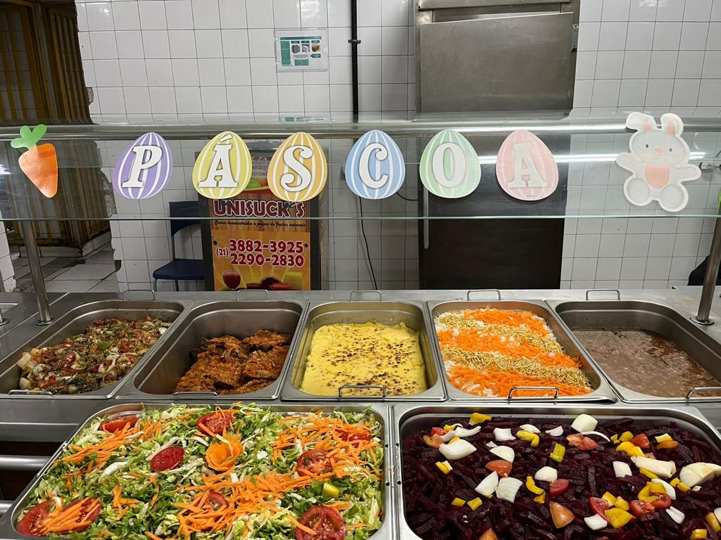 Almoço especial de Páscoa no Complexo Estadual de Saúde da Penha