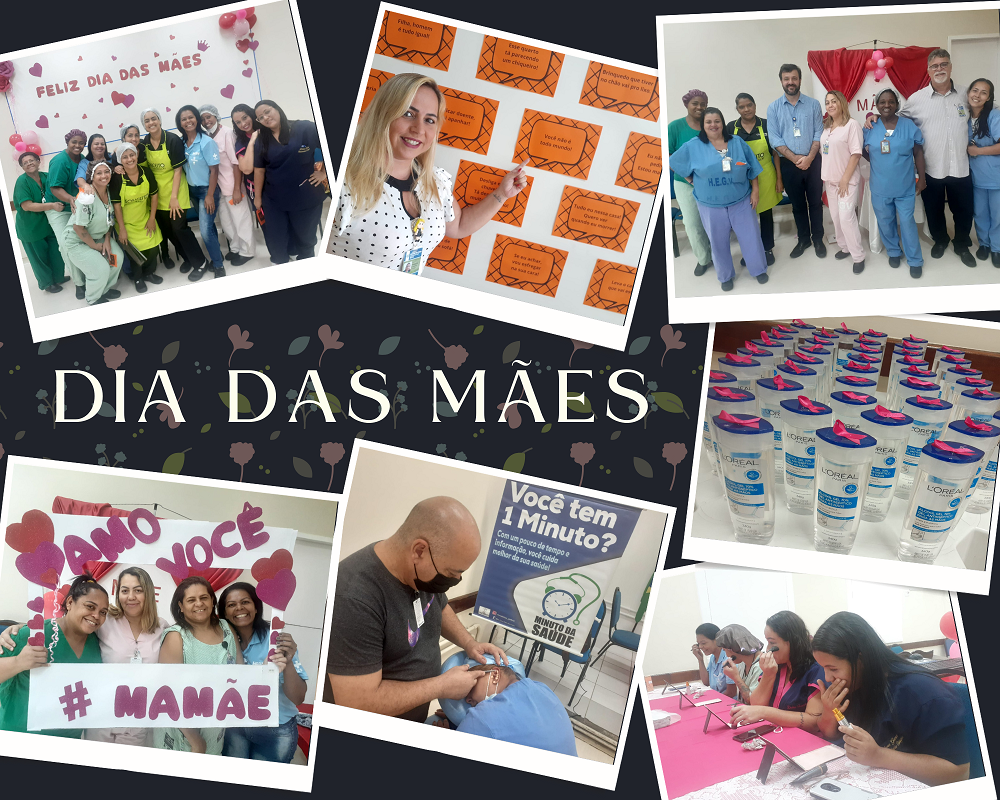 Programação especial e homenagens marcam o Dia das Mães no HEGV e na UPA Penha