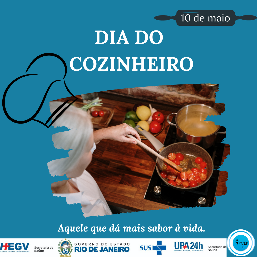 10 de Maio – Dia do Cozinheiro