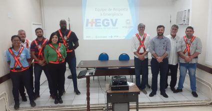 Equipe de Resposta à Emergência da Brigada de Incêndio do Complexo Estadual de Saúde da Penha