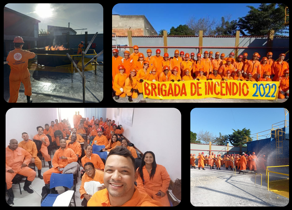 HEGV e UPA Penha treinam terceira turma de colaboradores para brigada de incêndio