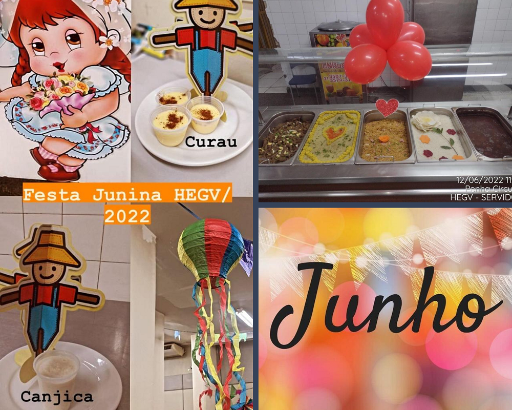 Decoração especial leva as festas do mês de junho para o Complexo Estadual de Saúde da Penha