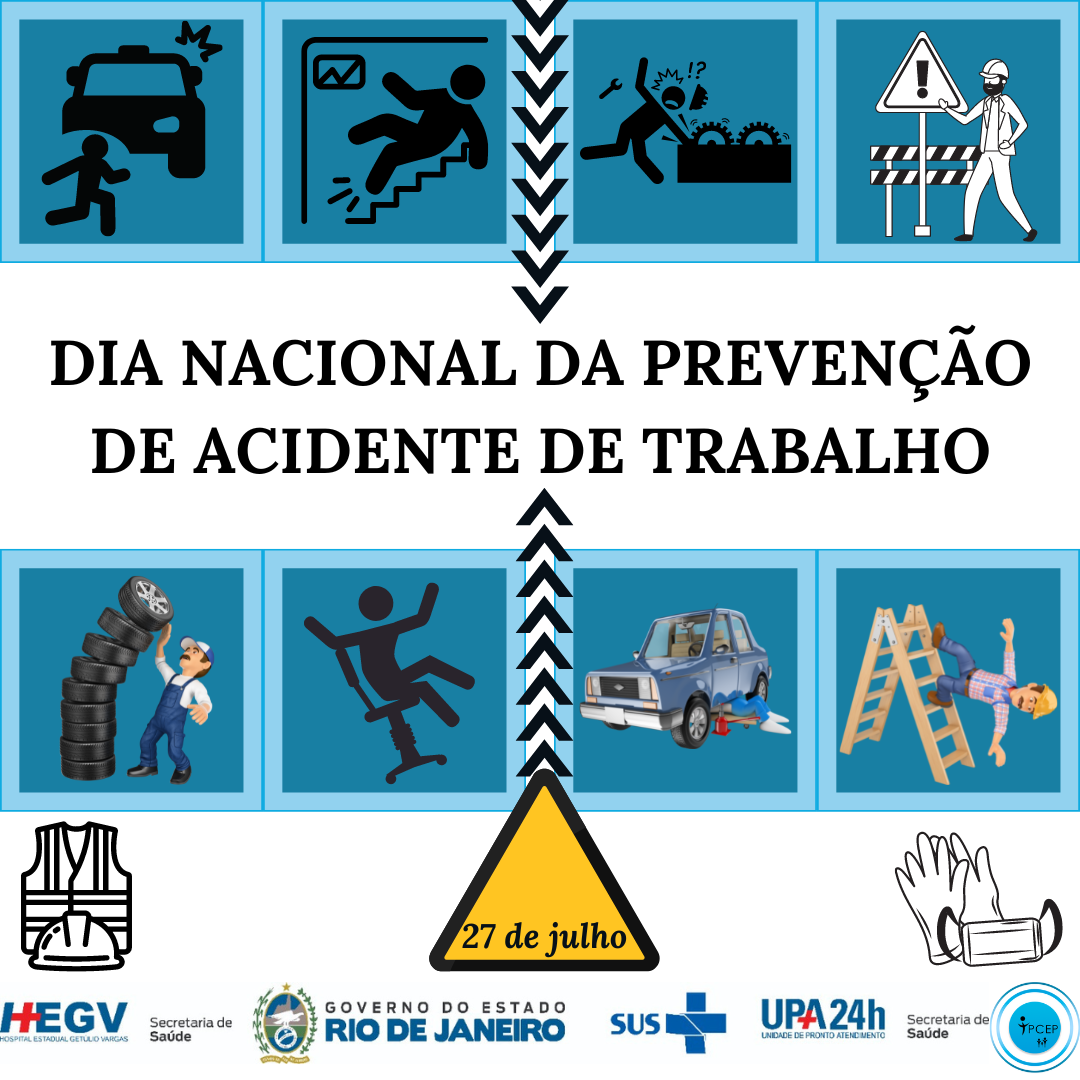 Acidentes de trabalho: 27 de julho, um dia de alerta à prevenção