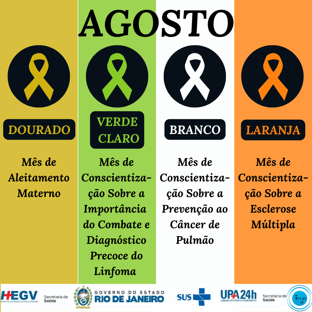 As cores de agosto na prevenção de doenças