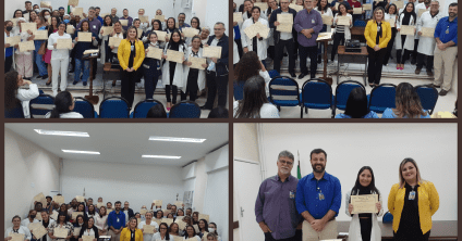 Colaboradores do HEGV recebem o Certificado Ouvidoria