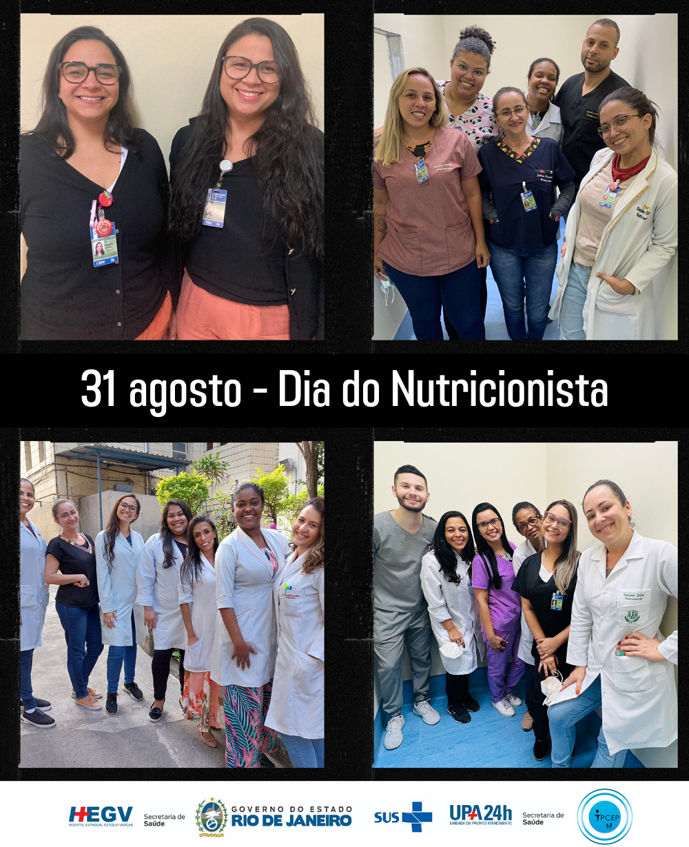 31 de agosto – Dia do Nutricionista