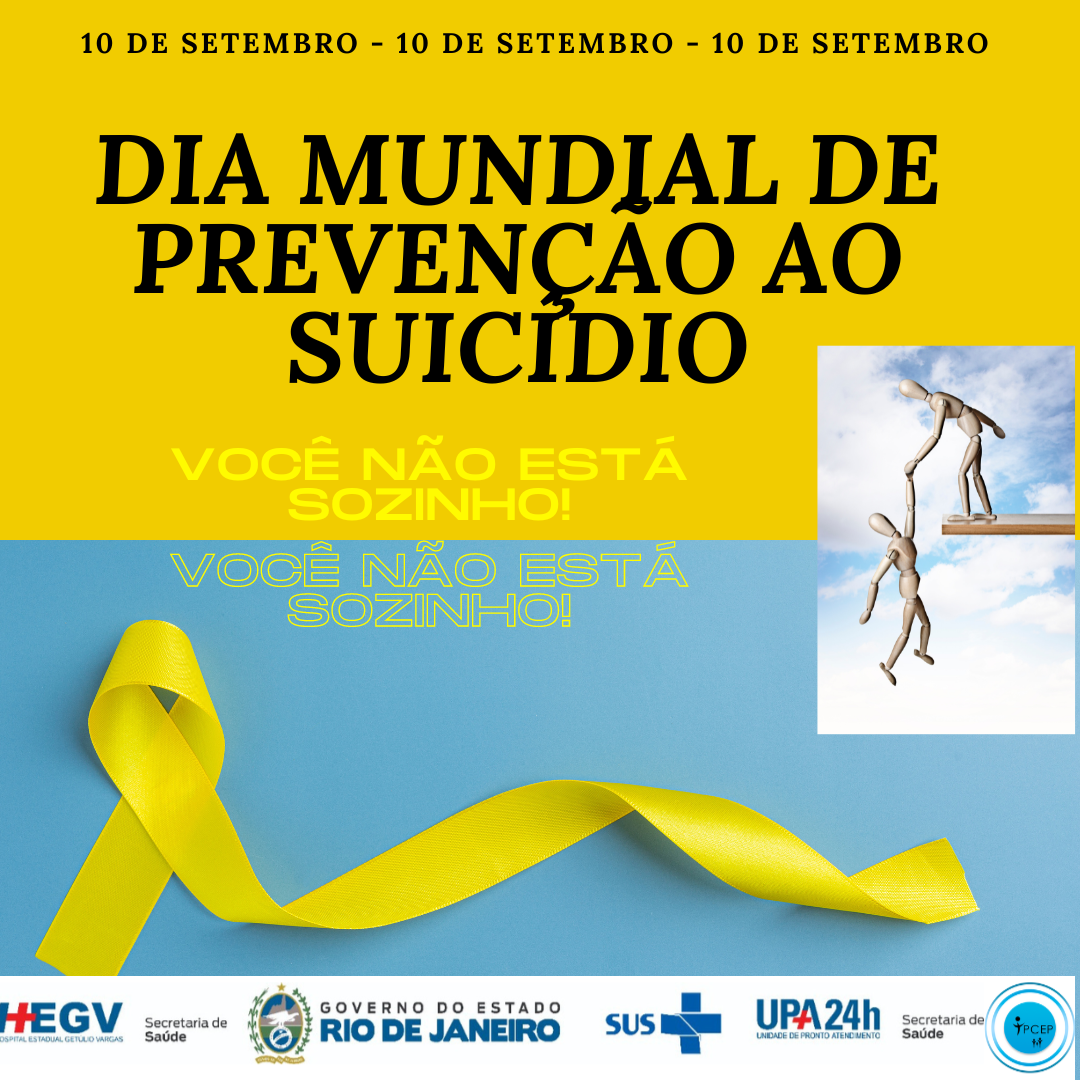 Dia Mundial da Prevenção ao Suicídio – Criando esperança através da ação