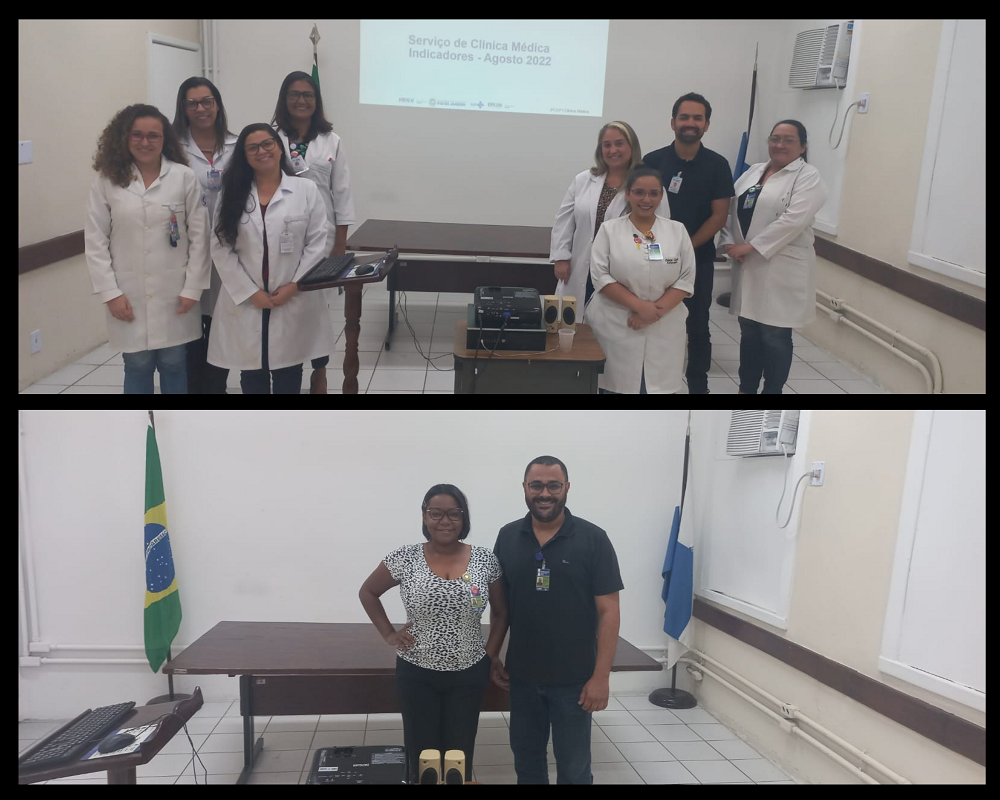 Equipes da Clínica Médica e do Departamento Pessoal fazem apresentação no “Boa tarde, Diretor!”