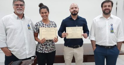 Homenagem aos colaboradores da UPA Penha mais elogiados na Ouvidoria