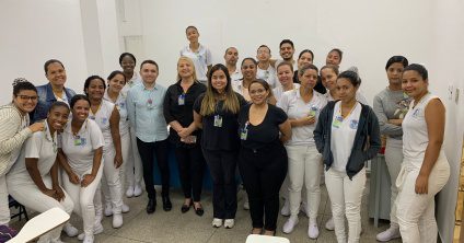 Alunos do curso Técnico de Enfermagem concluem estágio no HEGV