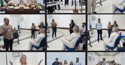 No “Boa tarde, Diretor!”, a celebração do aniversário da Diretora Técnica do Complexo Estadual de Saúde da Penha