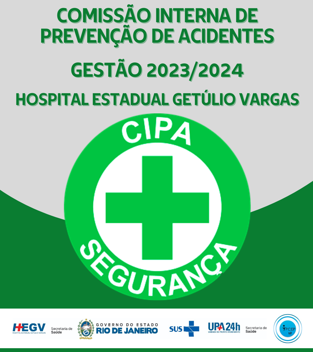 Novos membros da CIPA do Hospital Estadual Getúlio Vargas são eleitos para a gestão 2023-2024