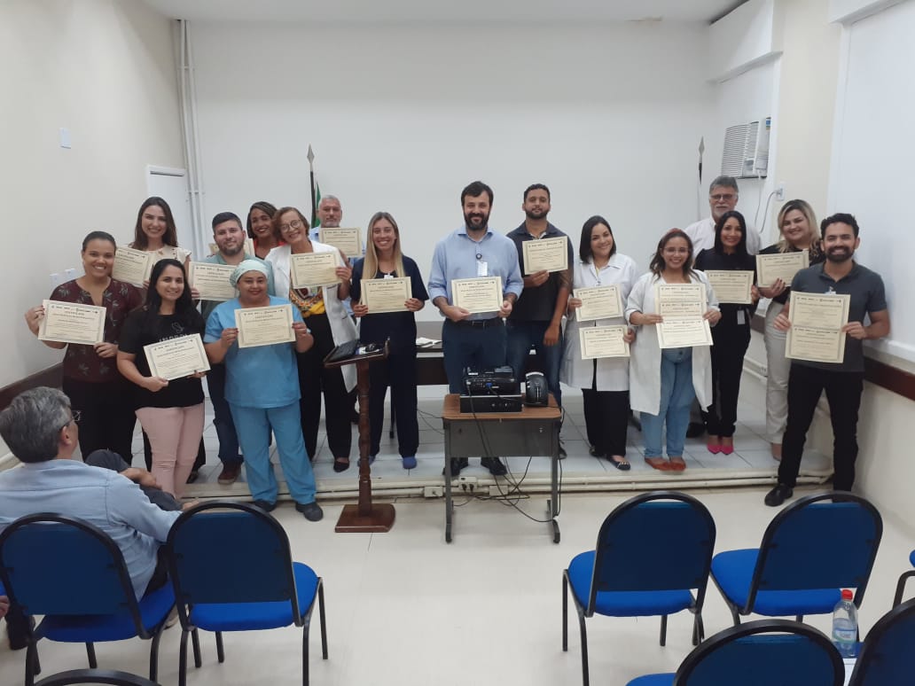 Homenagem aos colaboradores, setores e equipes do HEGV e UPA Penha mais elogiados na Ouvidoria