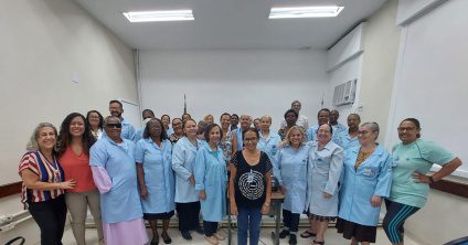 Encontro reúne voluntários da capelania do HEGV