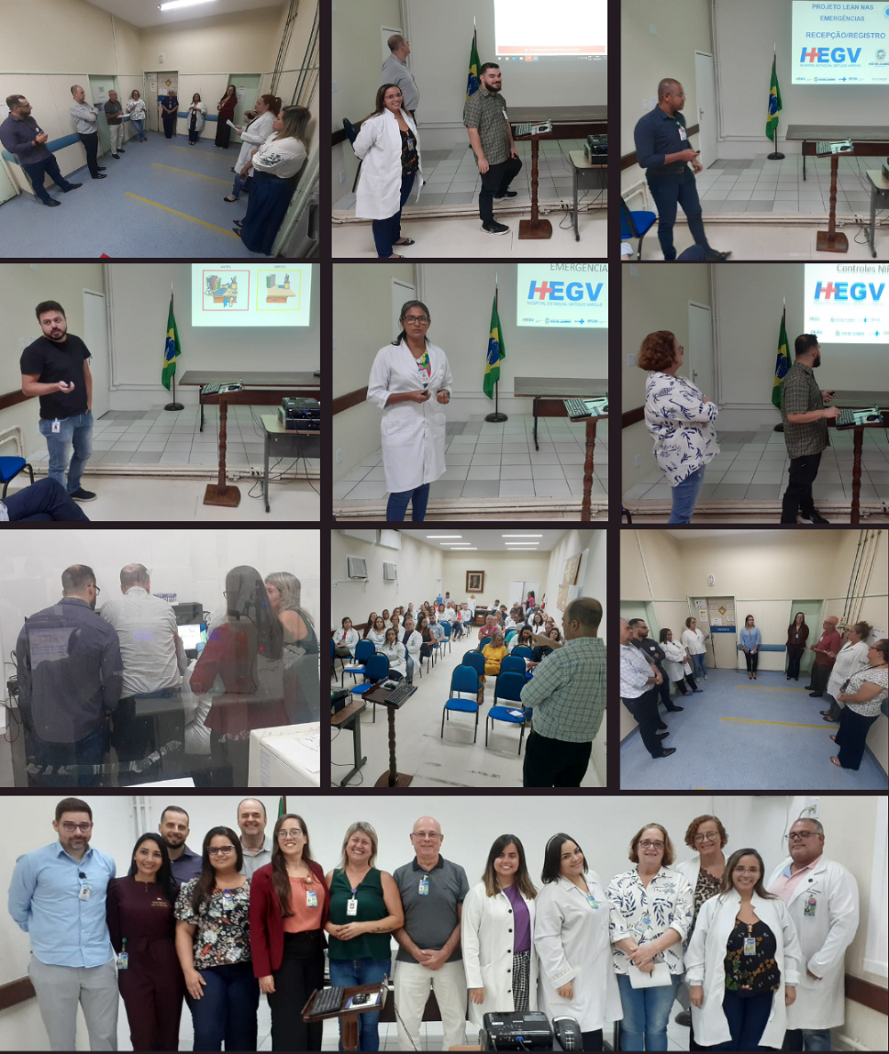 Huddle e PCP marcam mais uma fase do Projeto Lean no Hospital Estadual Getúlio Vagas