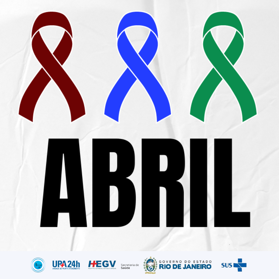 As cores de abril na prevenção de doenças