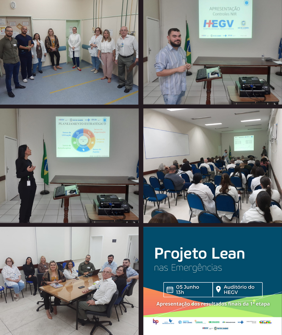 Mais uma fase do Projeto Lean no Hospital Estadual Getúlio Vagas