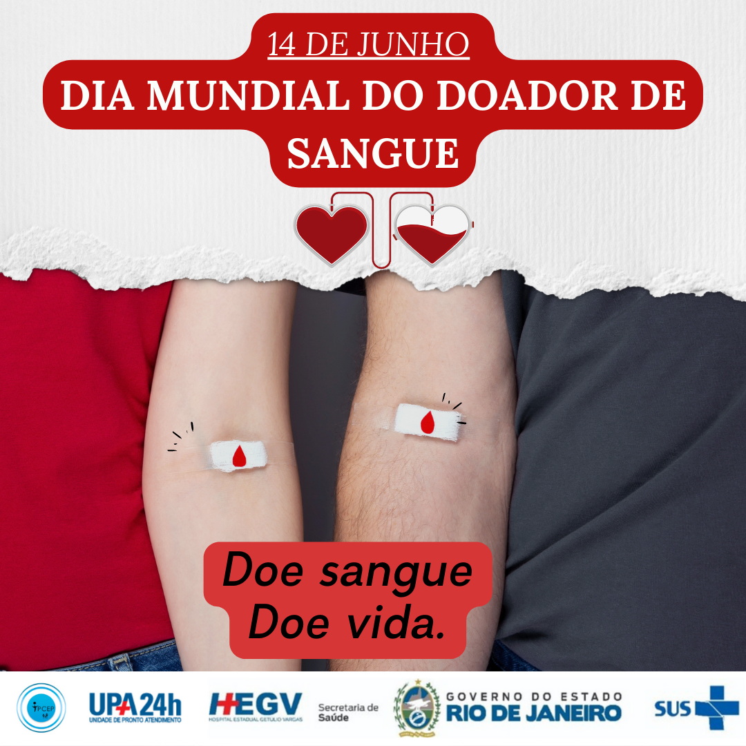 Dia Mundial do Doador de Sangue: você é o tipo certo de alguém