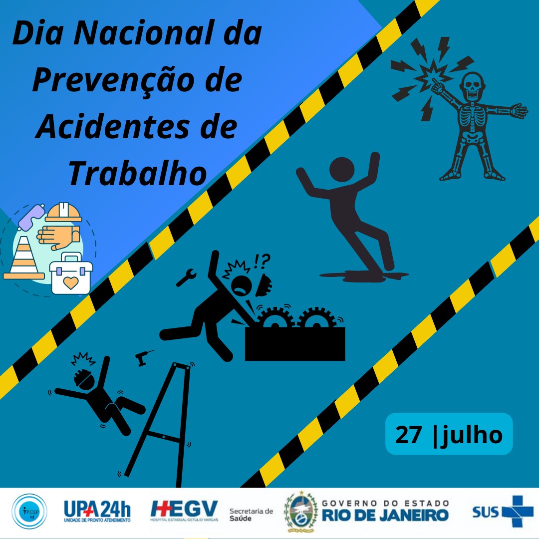 Acidentes de trabalho: 27 de julho, um dia de alerta à prevenção