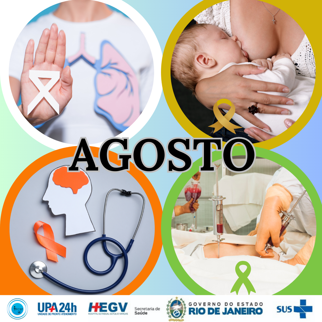 As cores de agosto na prevenção de doenças