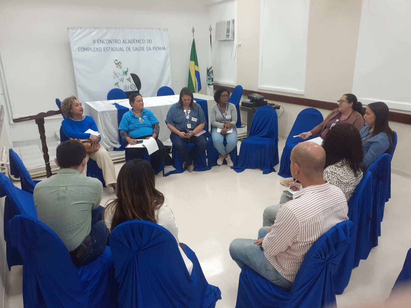 Hospital Estadual Getúlio Vargas recebe mais um encontro do Humaniza Rede