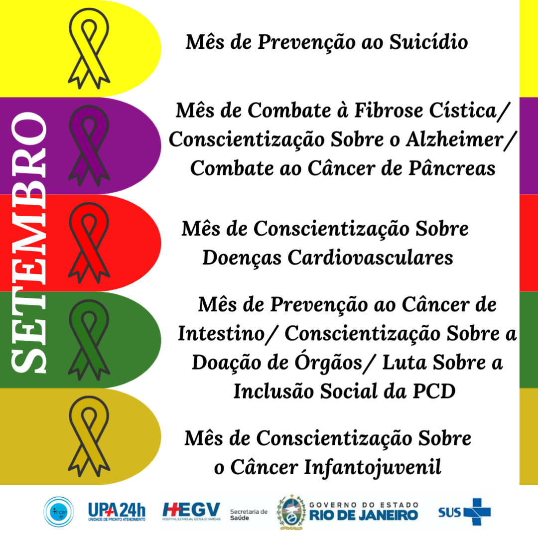 As cores da saúde em setembro « Positiva Instituto Social