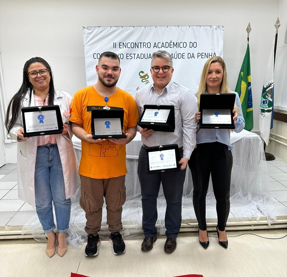 Conheça os premiados do II Encontro Acadêmico do Complexo Estadual de Saúde da Penha