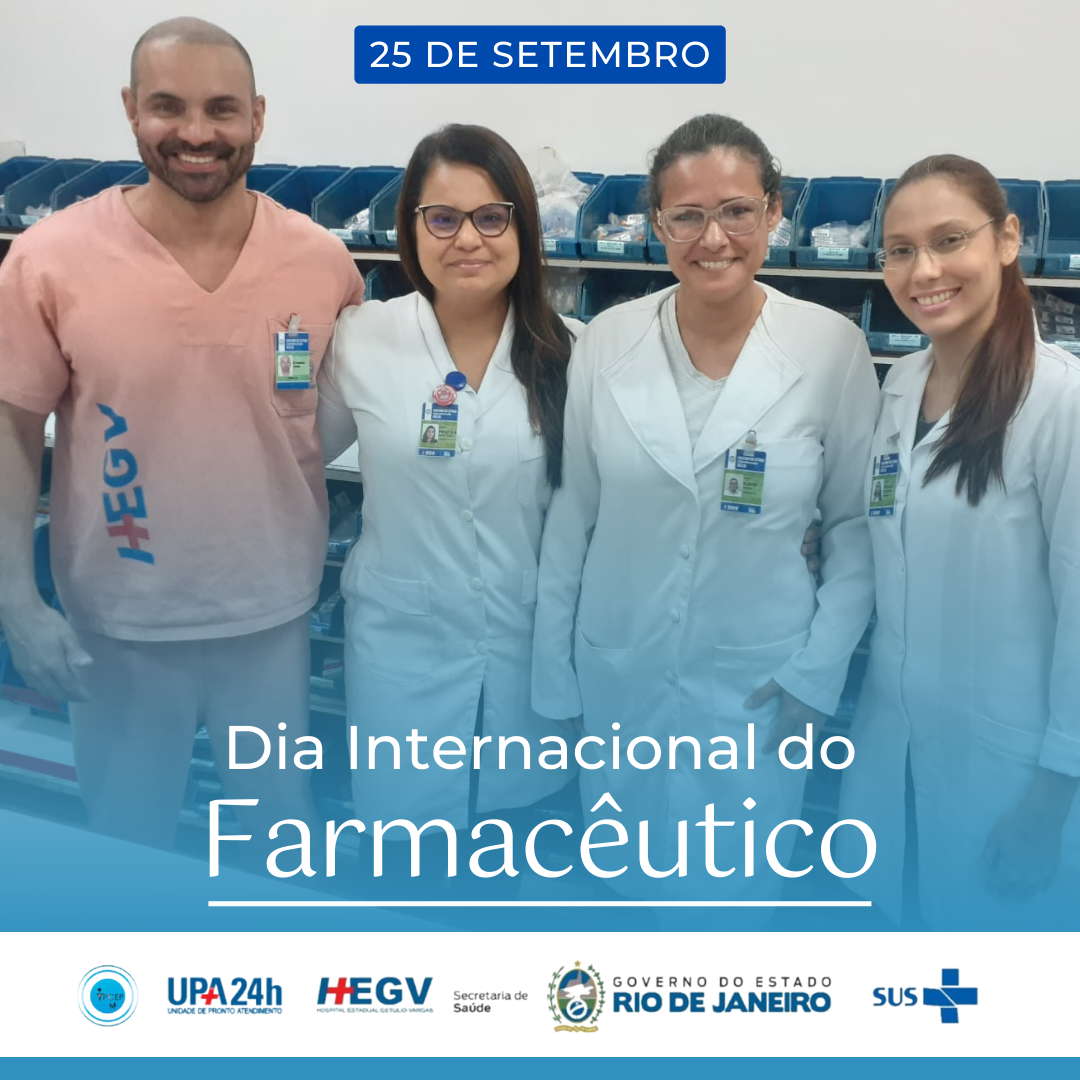 25 de setembro – Dia Internacional do Farmacêutico