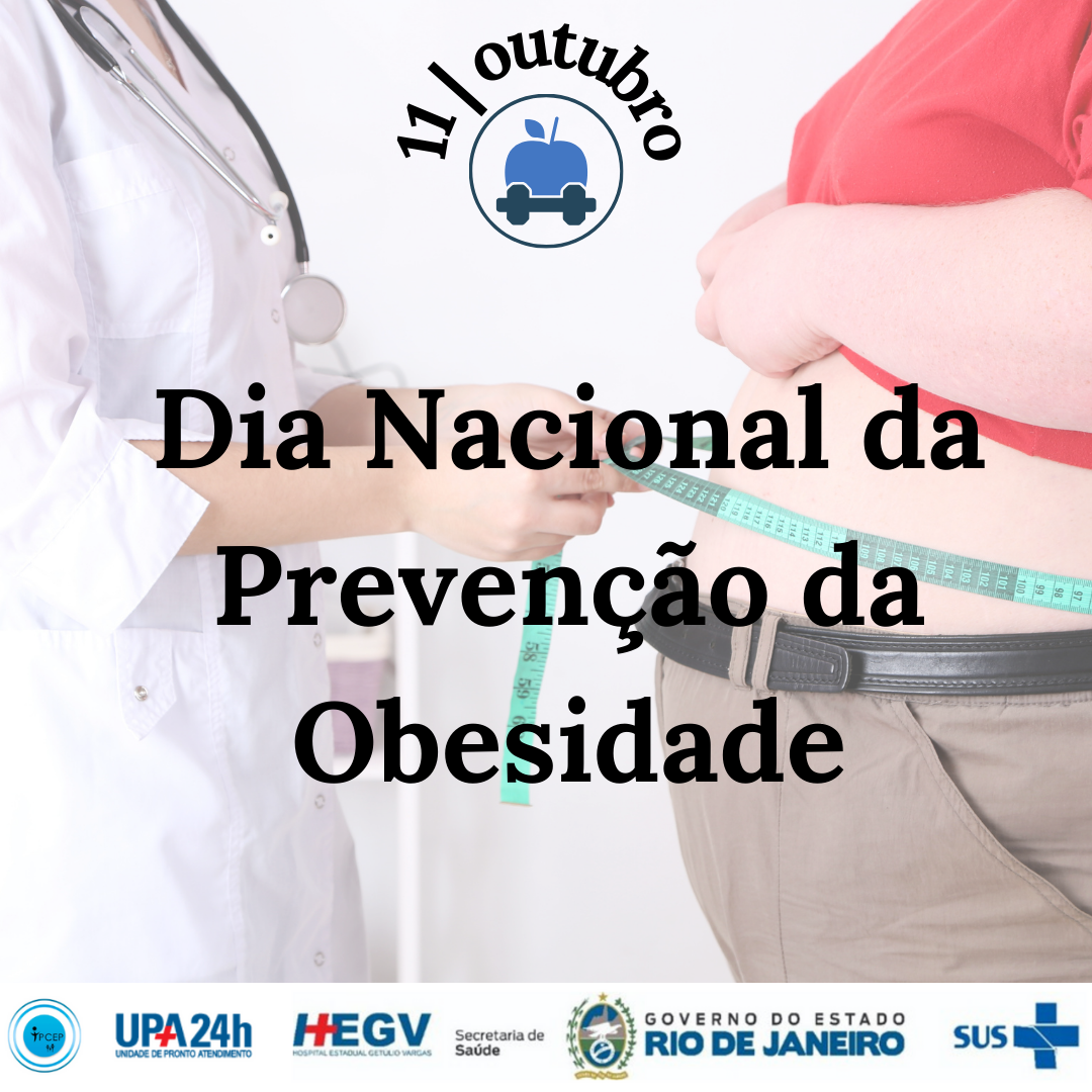 11 de Outubro é o Dia Nacional de Prevenção da Obesidade