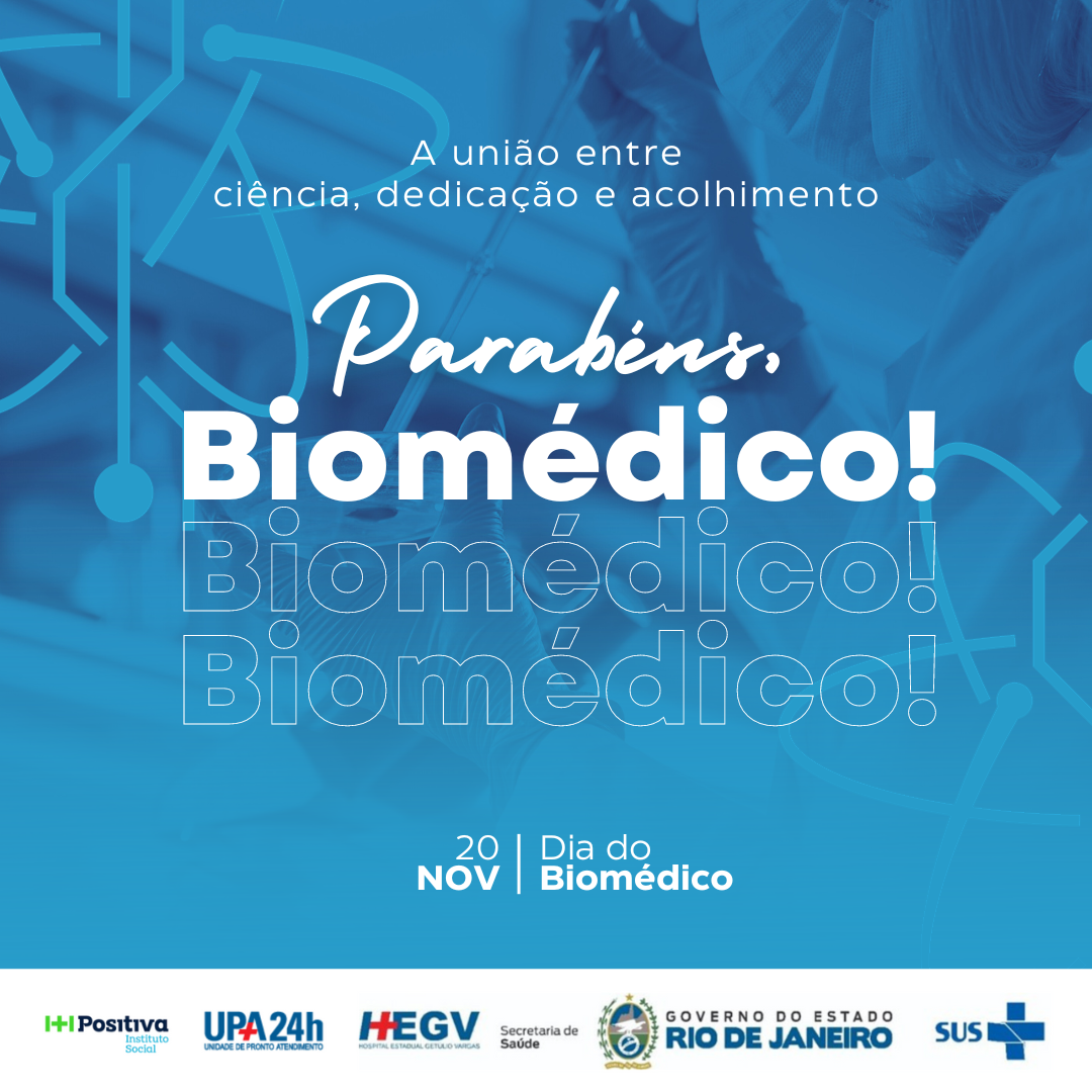 20 de novembro – Dia Nacional do Biomédico