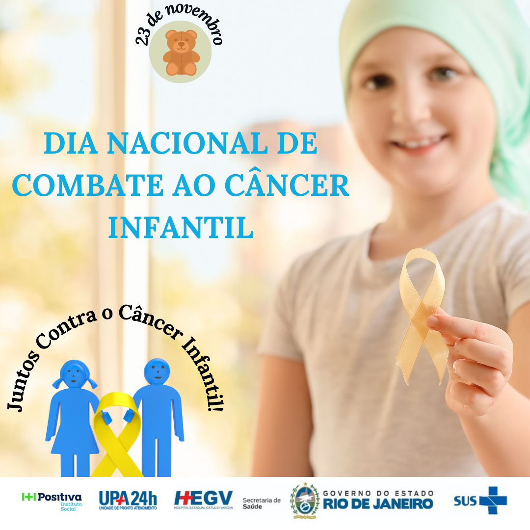 23 de novembro – Dia Nacional de Combate ao Câncer Infantil