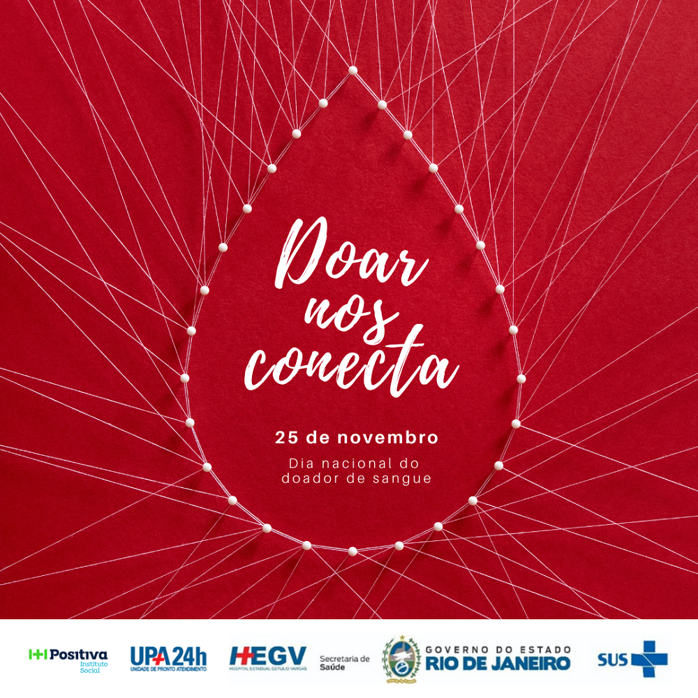 Amor ao próximo. 25 de novembro – Dia do Doador Voluntário de Sangue