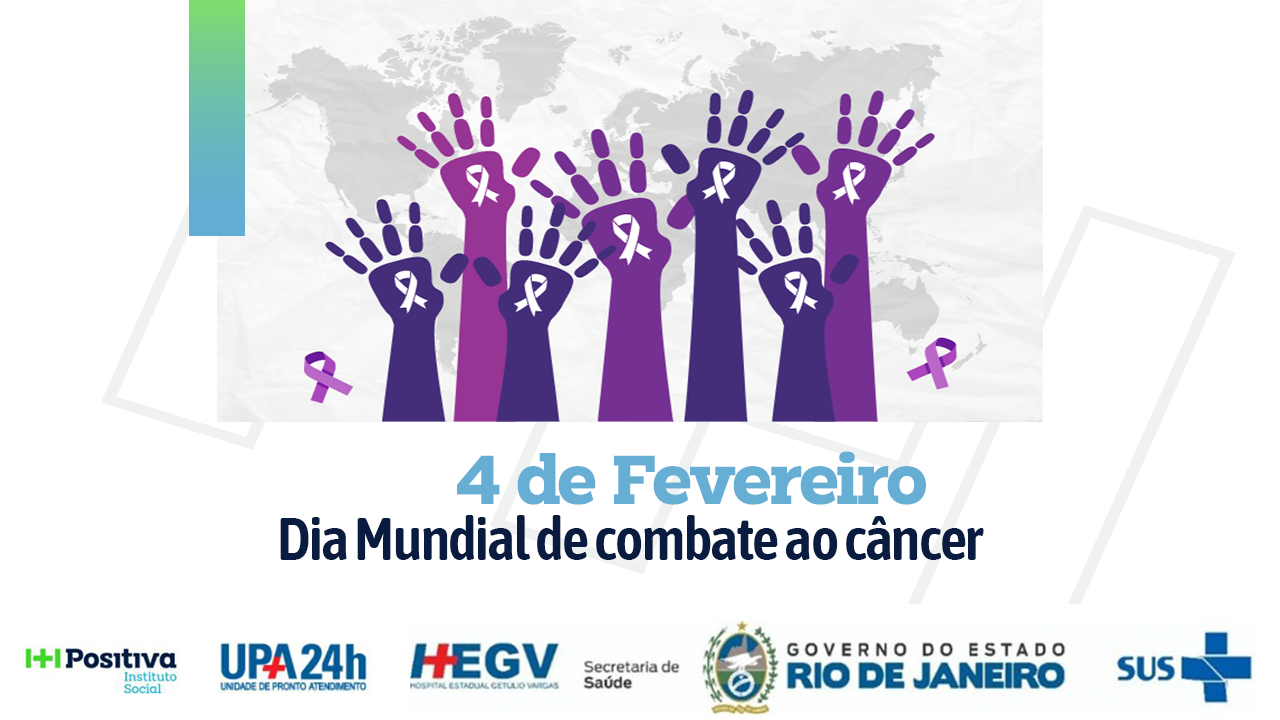 Dia Mundial do Câncer – campanha estimula prevenção