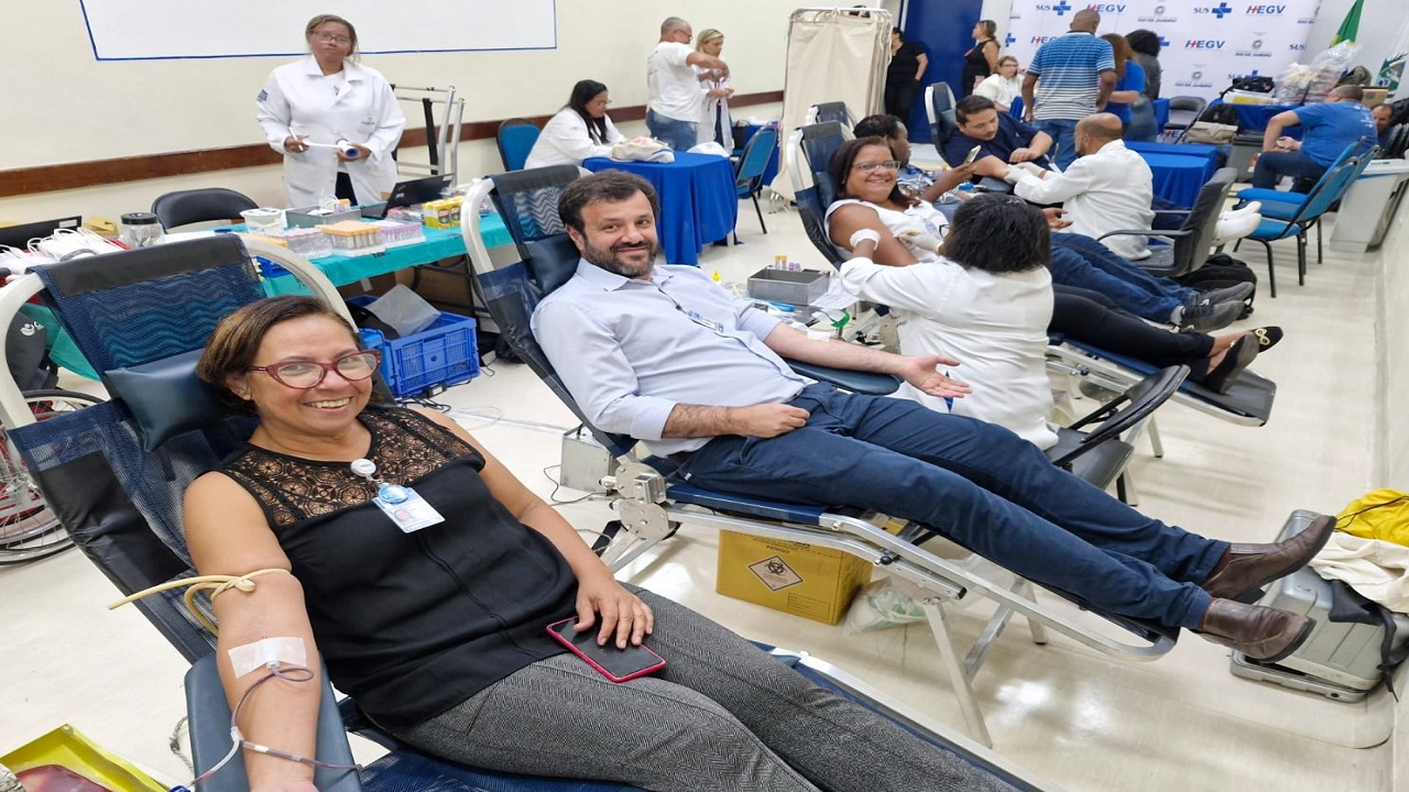 Hospital Estadual Getúlio Vargas promove campanha de doação de sangue